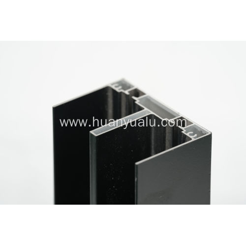 Aluminum sliding door profiles for construction